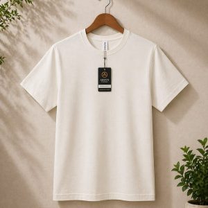 Premium Half Sleeve Solid off-white T-shirt